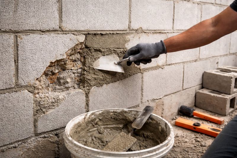 Block Wall Repair in Lansing, KS