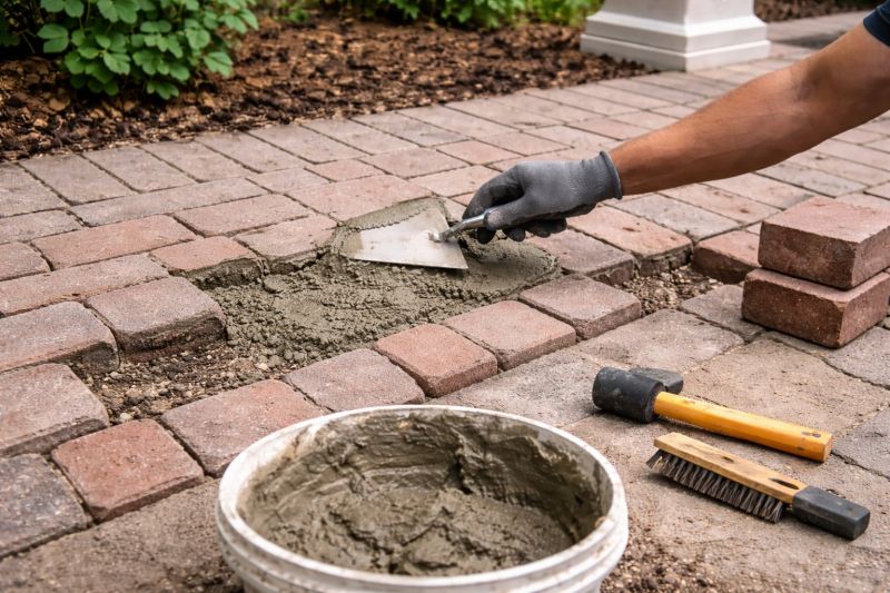 Brick Flatwork Repair in Trimble, MO