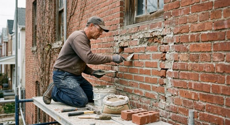 Brick Repair in Basehor, KS