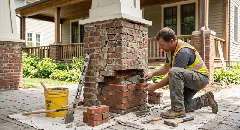 Brick Restoration in Lees Summit, MO