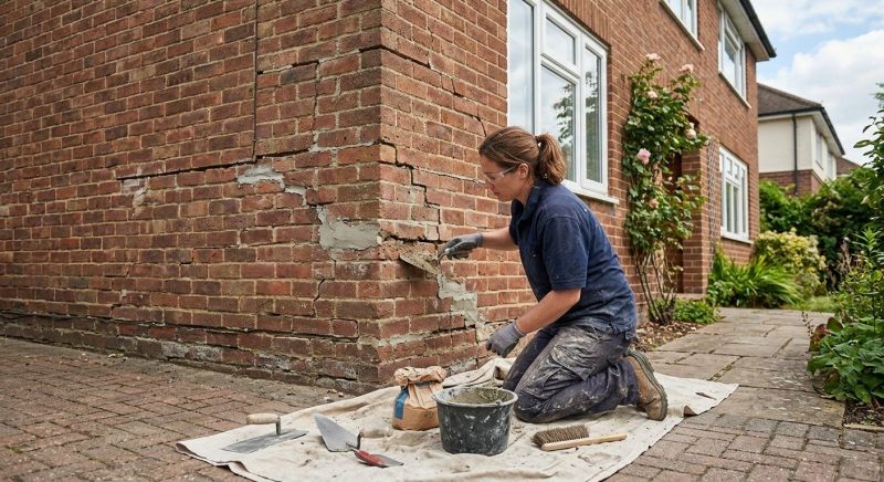 Brick Wall Repair in Basehor, KS
