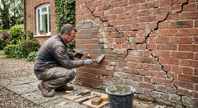 Brick Wall Repair in Grandview, MO