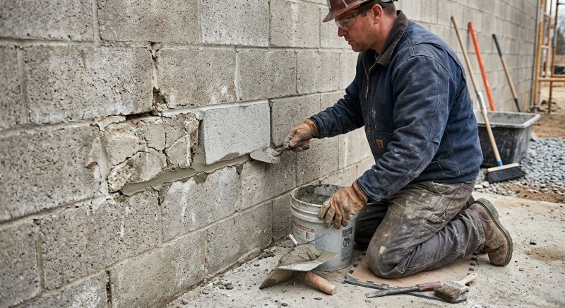 Brick Wall Repair in Lees Summit, MO