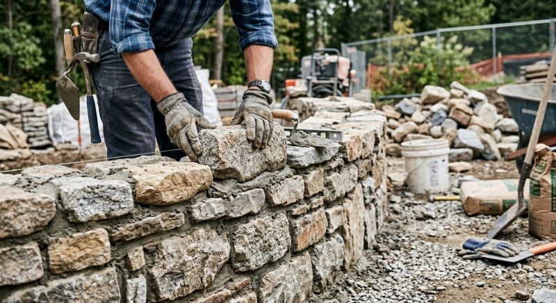 Commercial Stone Masonry in Kearney, MO