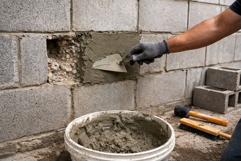 Concrete Block Repair in Blue Springs, MO