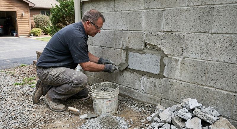 Masonry Wall Repair in Kansas City, MO