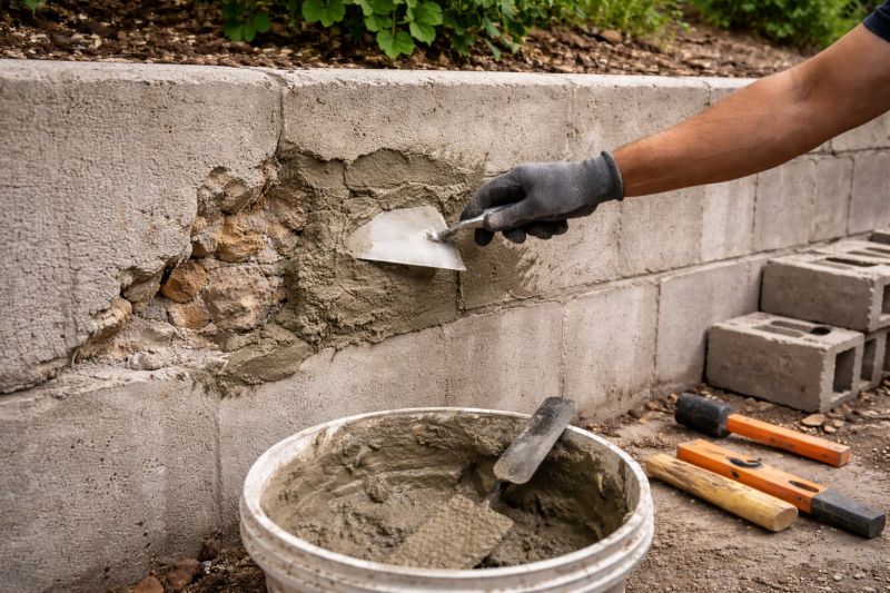 Retaining Wall Repair in Lees Summit, MO