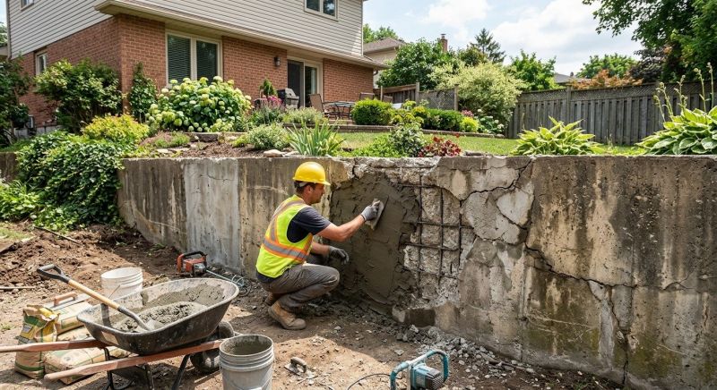 Retaining Wall Repair in Liberty, MO