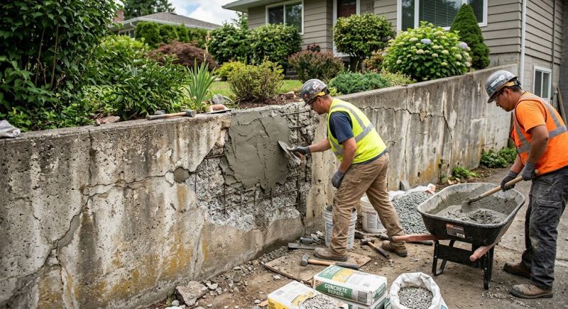 Retaining Wall Repair in Platte City, MO