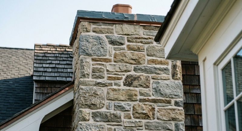 Stone Chimney Installation in Grandview, MO