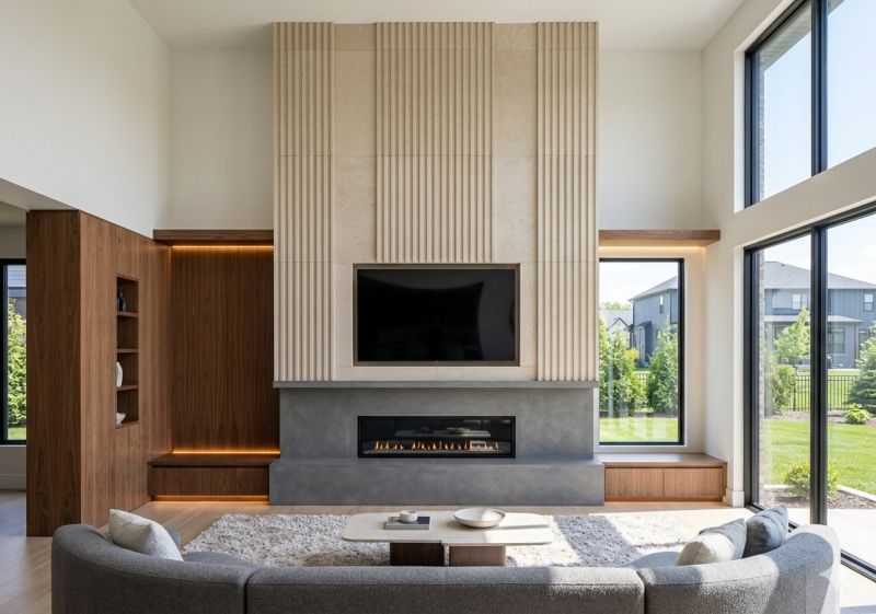 Stone Chimney Installation in Platte County, MO