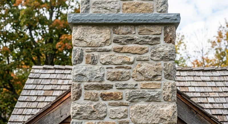 Stone Chimney Installation in Prairie Village, KS