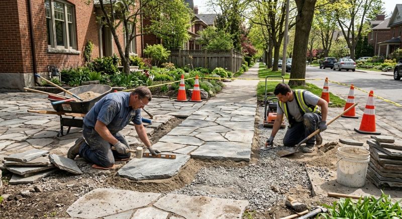 Stone Driveway Repair in Kansas City, MO