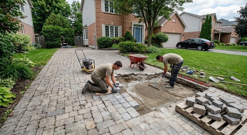 Stone Driveway Repair in Kansas City, MO