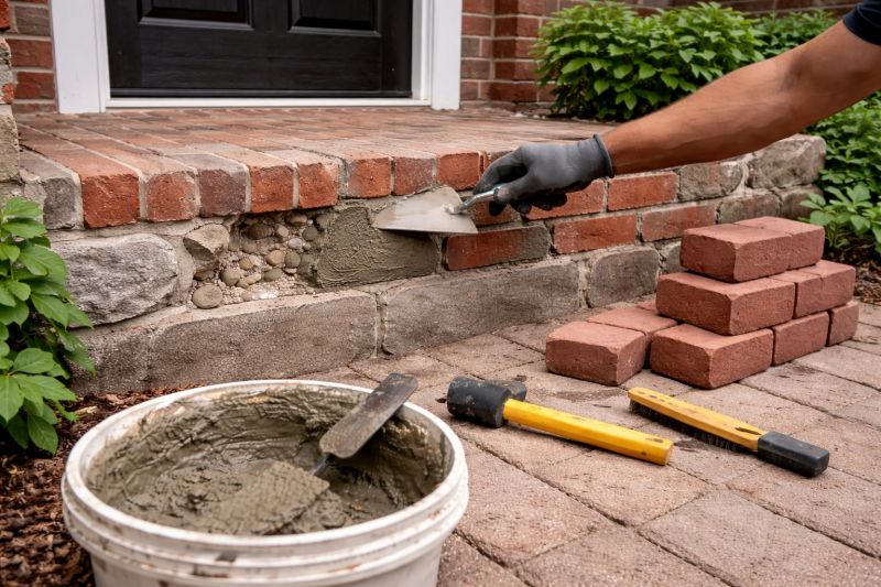 Stonework Repair in Blue Springs, MO