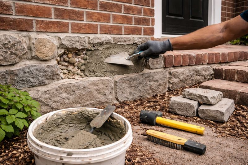 Stonework Repair in Independence, MO