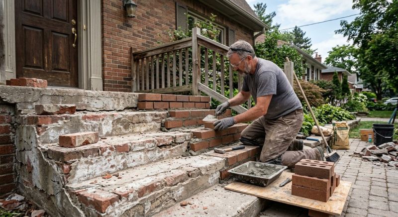Stonework Repair in Kearney, MO