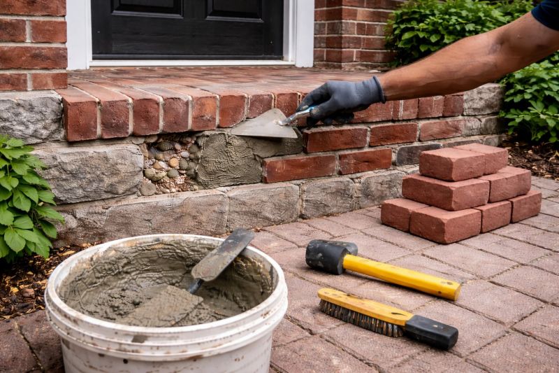 Stonework Repair in Leawood, KS
